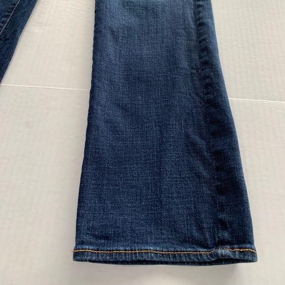 American Eagle Outfitters Woman's Jeans Size 12 Straight Super Stretch - Picture 4 of 16